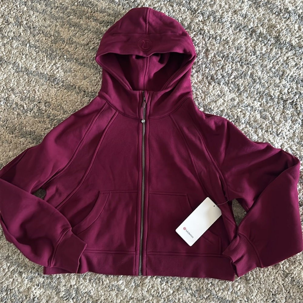 ❤️NWT Lululemon M/L full zip oversized zip up jacket hoodie
